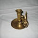 Lot of brass candlesticks