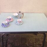 Mint green formica table