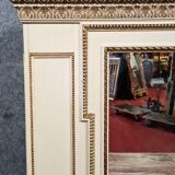 Miroir de boiserie Louis XVI réalisé au XIXeme siècle