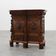 Flemish renaissance "beeldenkast" cabinet in oak wood Antwerp, ca. 1630