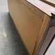 Bibliothèque étagère provençale large en chêne massif du XIXème