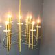 Sculptural chandelier by Gaetano Sciolari, 1970.
