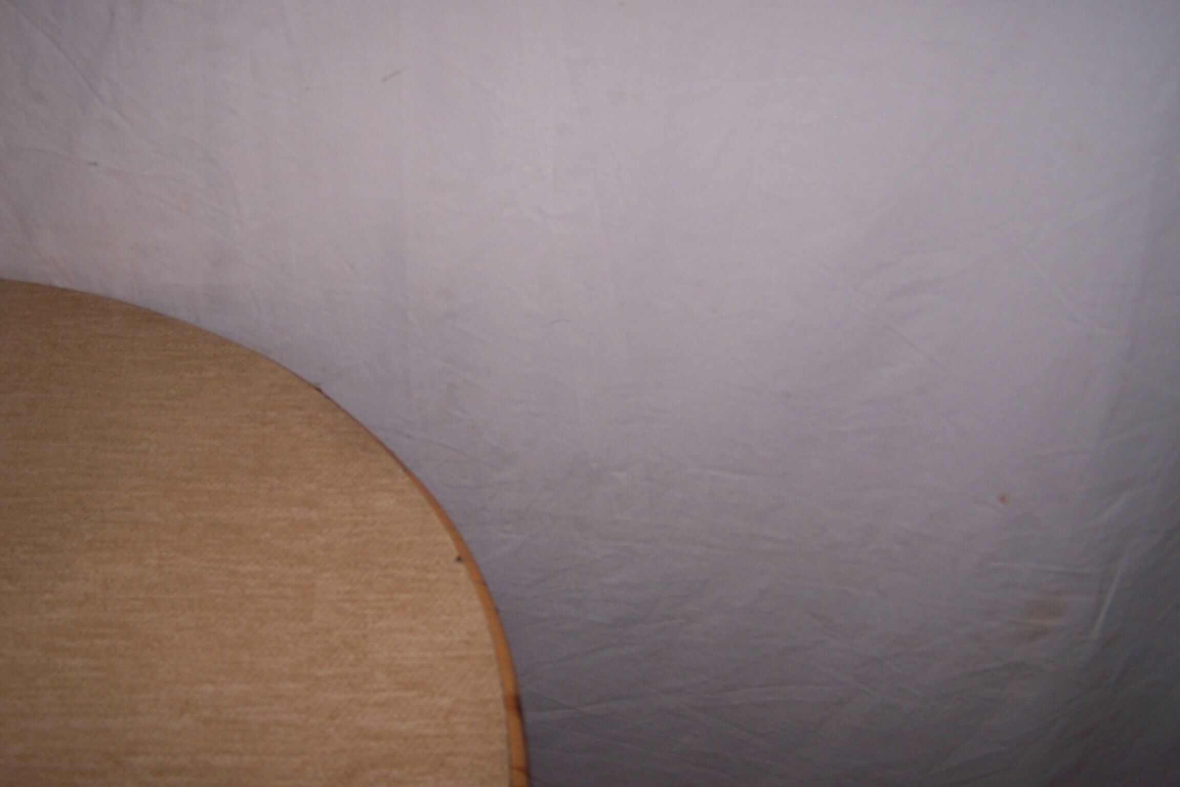 Table low edge rattan - cocktail - 50s