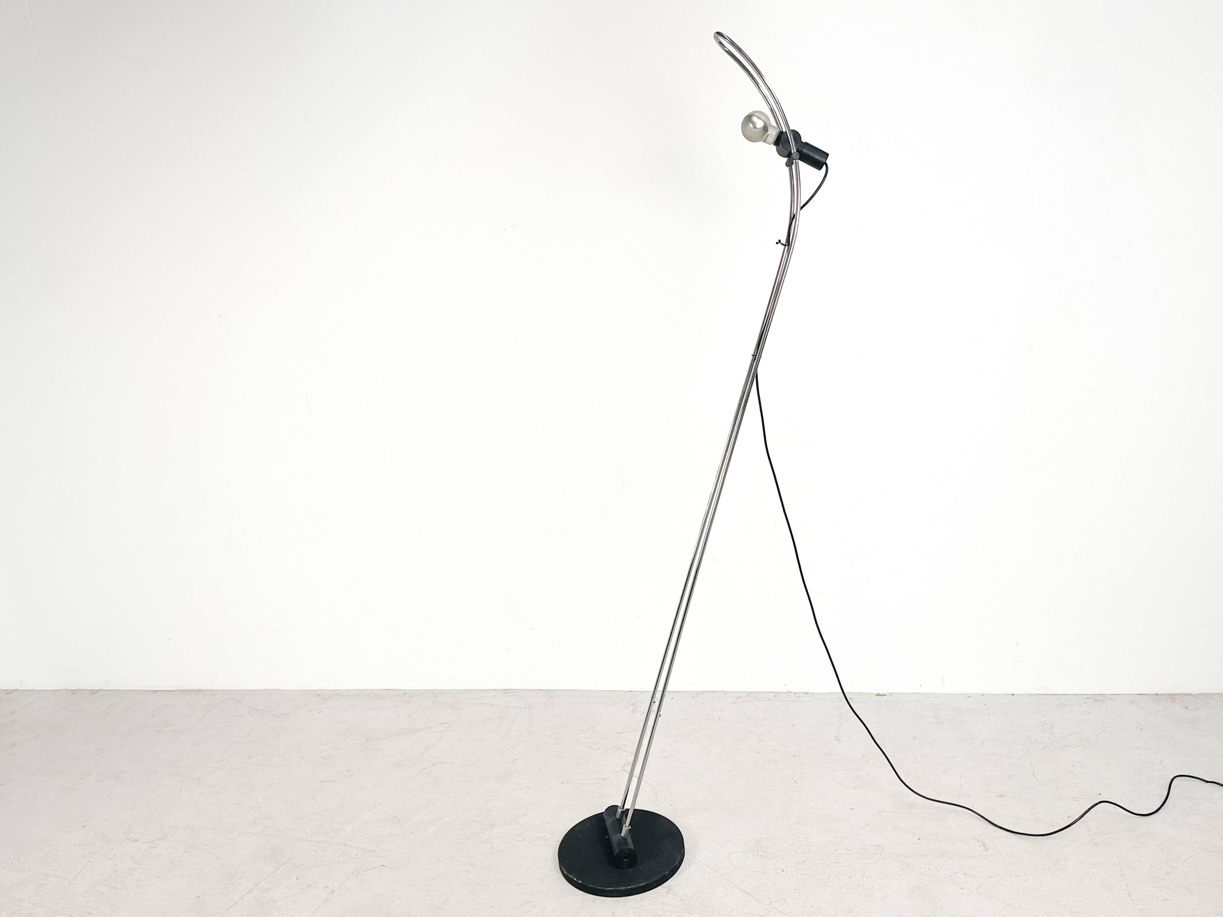 Vintage italian floor lamp, 1980s