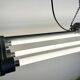 Grey Industrial Hanging Tube Light from Polam Gdansk, 1970s