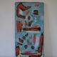 HST abstract painting mid-20th century CoBrA art brut