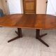 Table ovale Baumann en teck massif