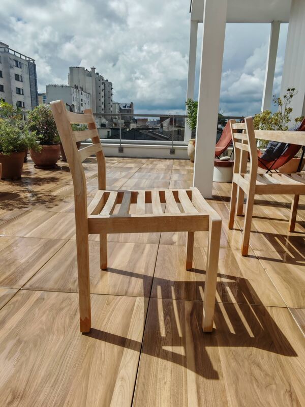 Ensemble table et chaises en teck Carl Hansen And Søn