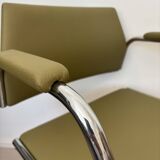 Vintage Light Olive Kovona Office Chair, Czechoslovakia 1970’s