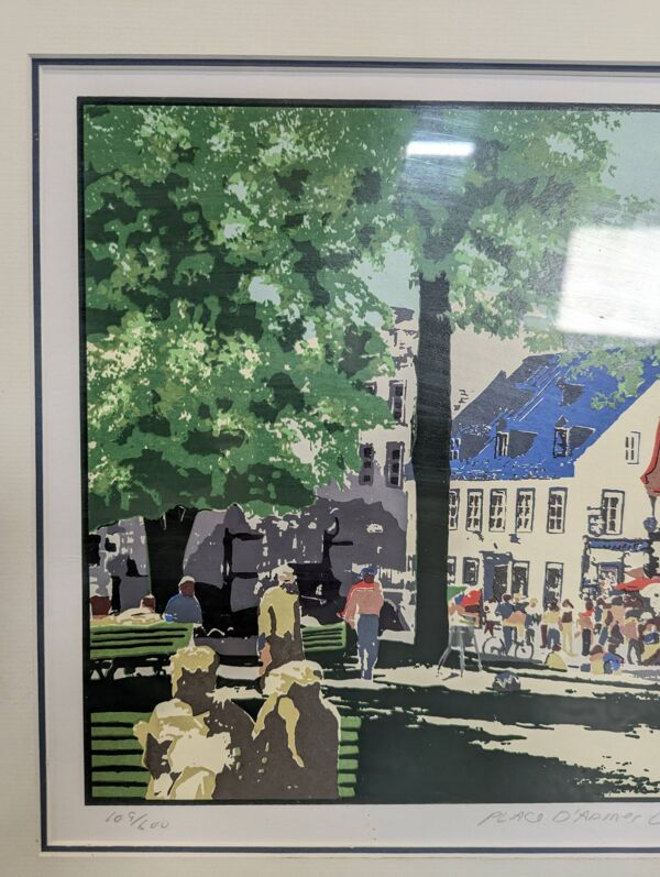Tableau de la Place d’Armes, Québec