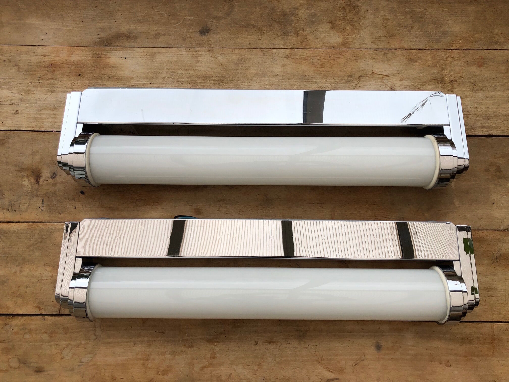 Carlton bathroom sconces