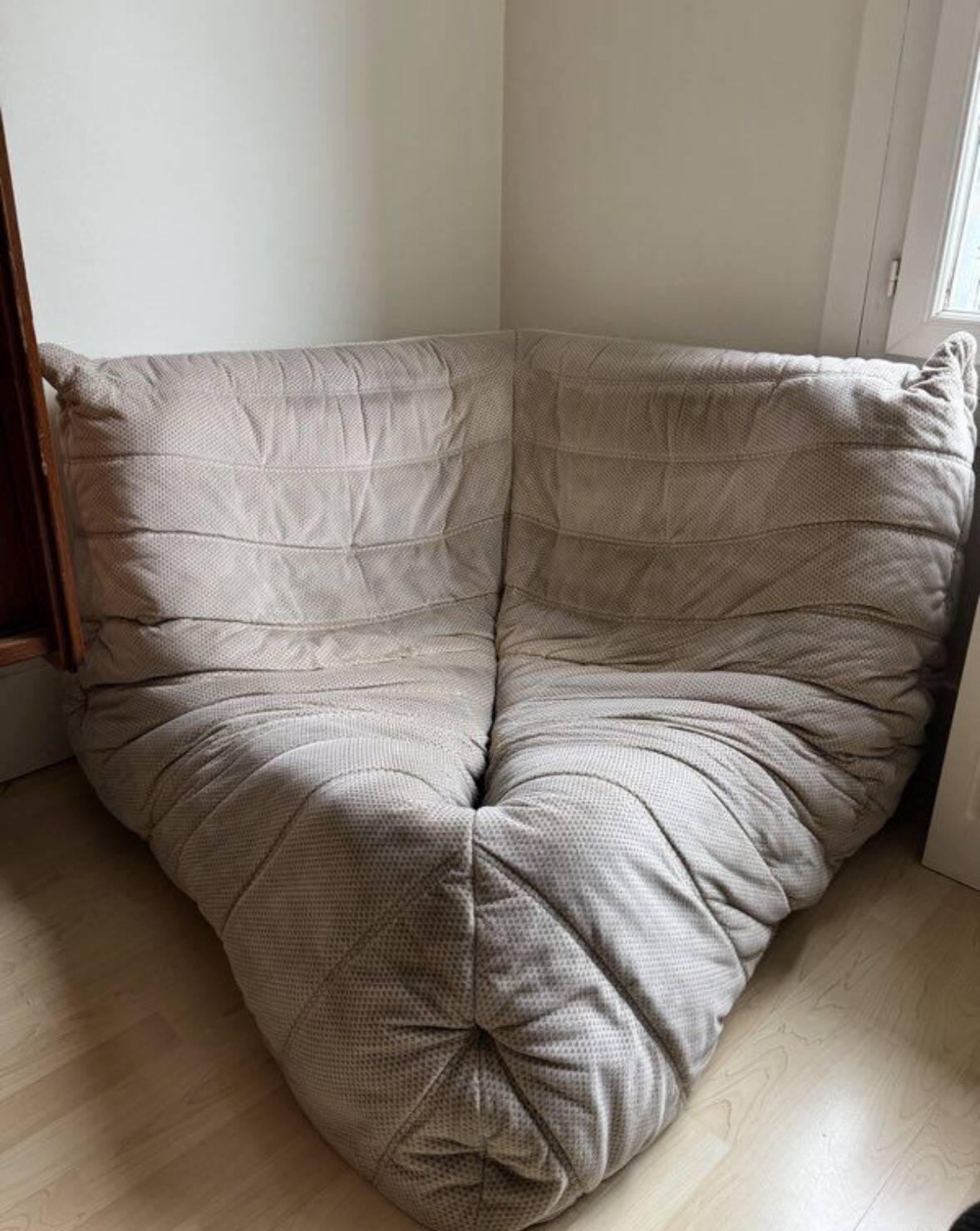 Togo fauteuil / chauffeuse d’angle