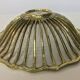Organic gold brass design fruit cut, 60s