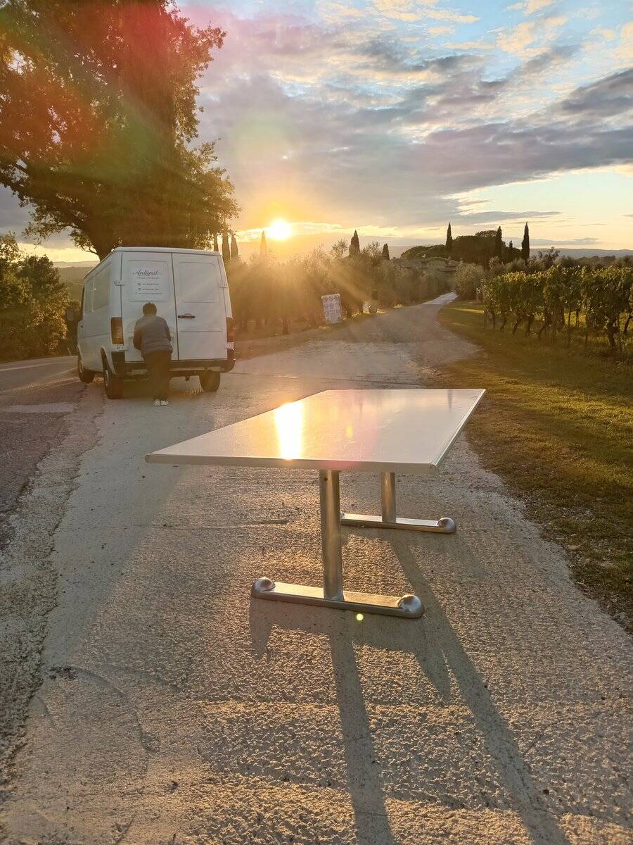Kappa desk table by Perry King and Santiago Miranda for Planula, 1970s