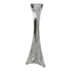 Sculptural candlestick "Ergo" in solid crystal, Angelo Mangiarotti for