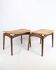 Papercord Stool In Teak By Sigfred Omann Made By Ølholm Møbelfabrik From 1960s