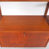 PS System Danish design teak wall system, 1960s