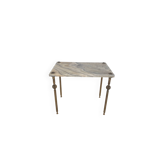 Table d'appoint vintage en marbre, années 1960