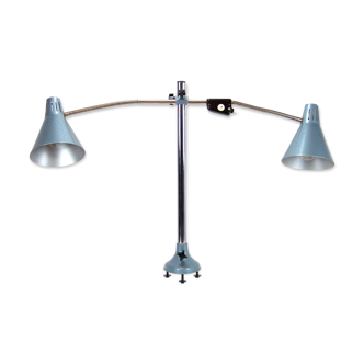 Double s Czechoslovakia 1970 desk lamp