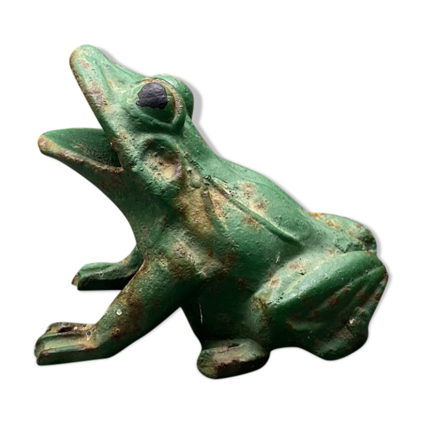 Cast iron frog