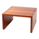 Brutalist Pine wood French coffee table, 1970 France