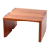 Brutalist Pine wood French coffee table, 1970 France