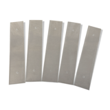 Set of 5 GM beveled glass cleaning plates