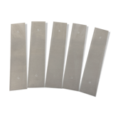 Set of 5 GM beveled glass cleaning plates