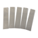 Lot de 5 plaques de propeté en verre biseauté GM