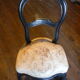 Bench and chairs style Napoleon III