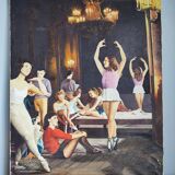 Painting on canvas former ballet dancers signed