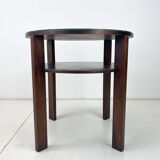 1940's Round Coffee Table, Czechoslovakia
