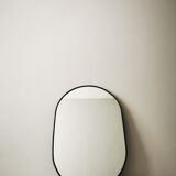 Brass mirror charcoal color 60 cm