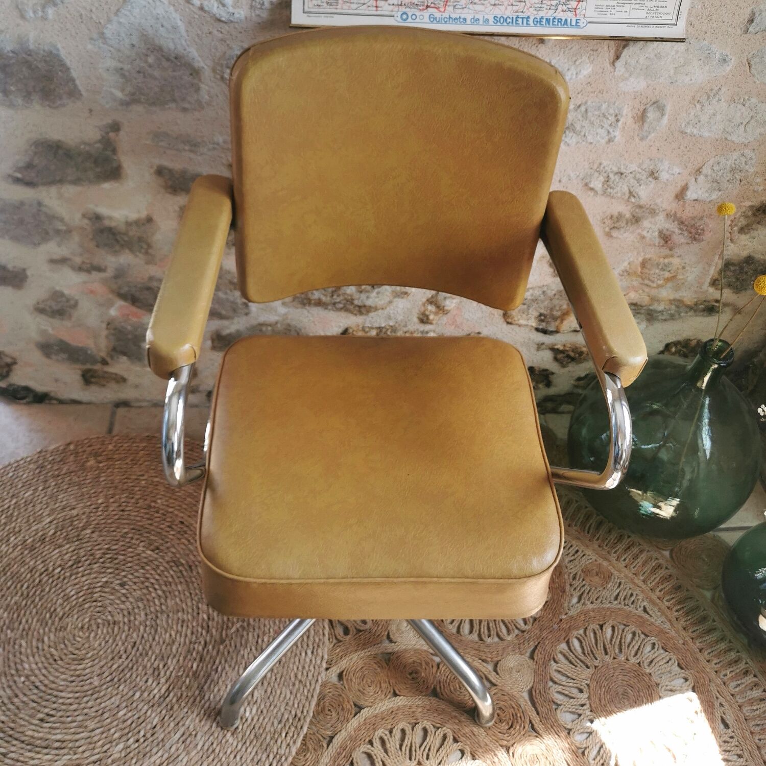 Vintage office chair, 60s/70s