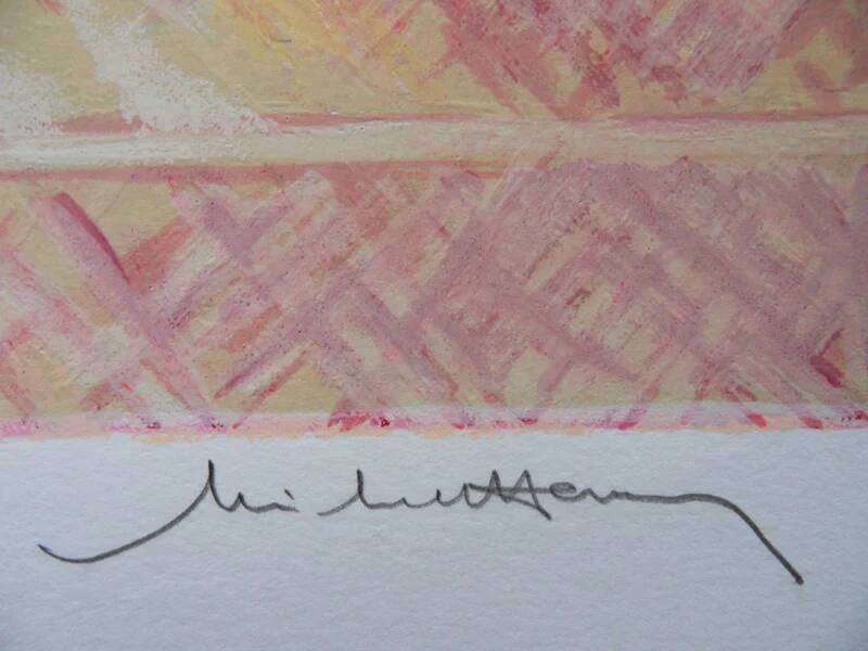 Michel Henry: Bouquet of Poppies, original signed silkscreen print