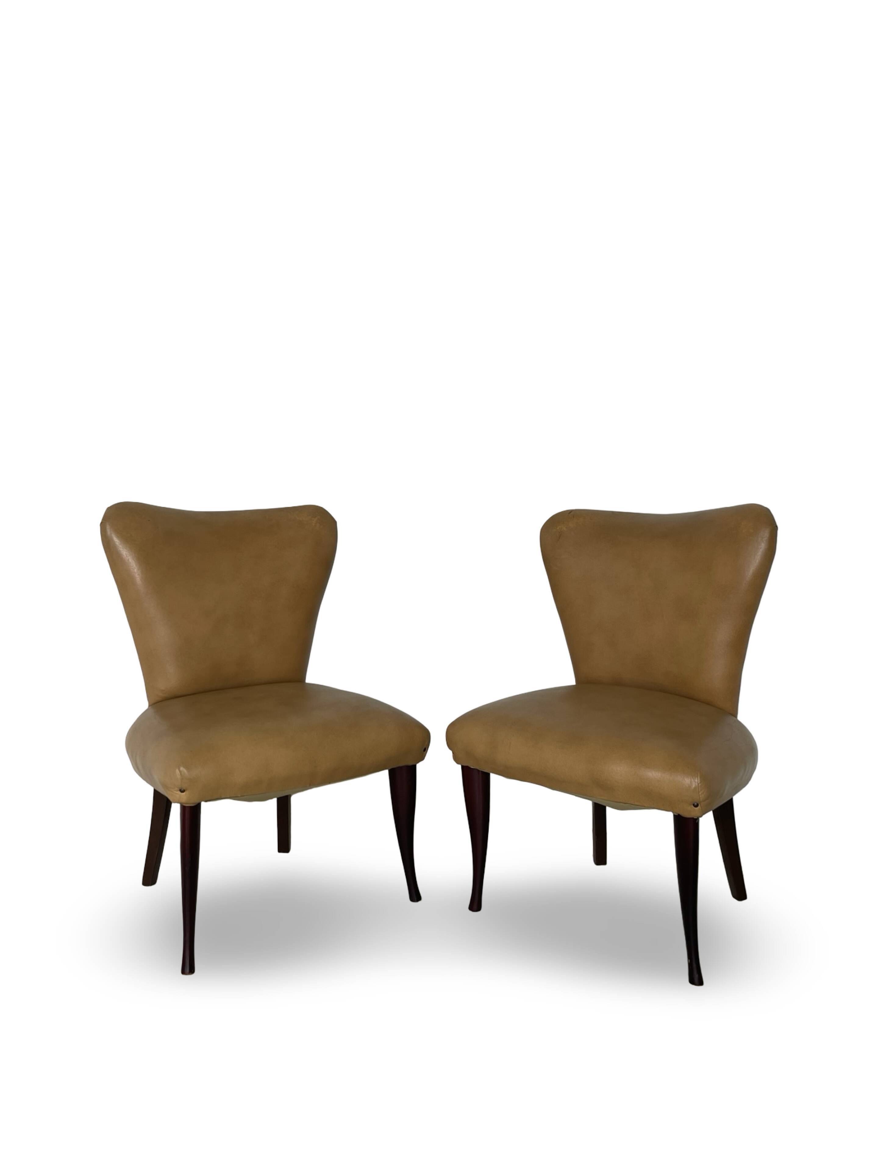 Chaises d'appoint italiennes années 1960