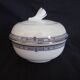 Coffee/tea service for 12 people in fine English porcelain, MAYA pattern