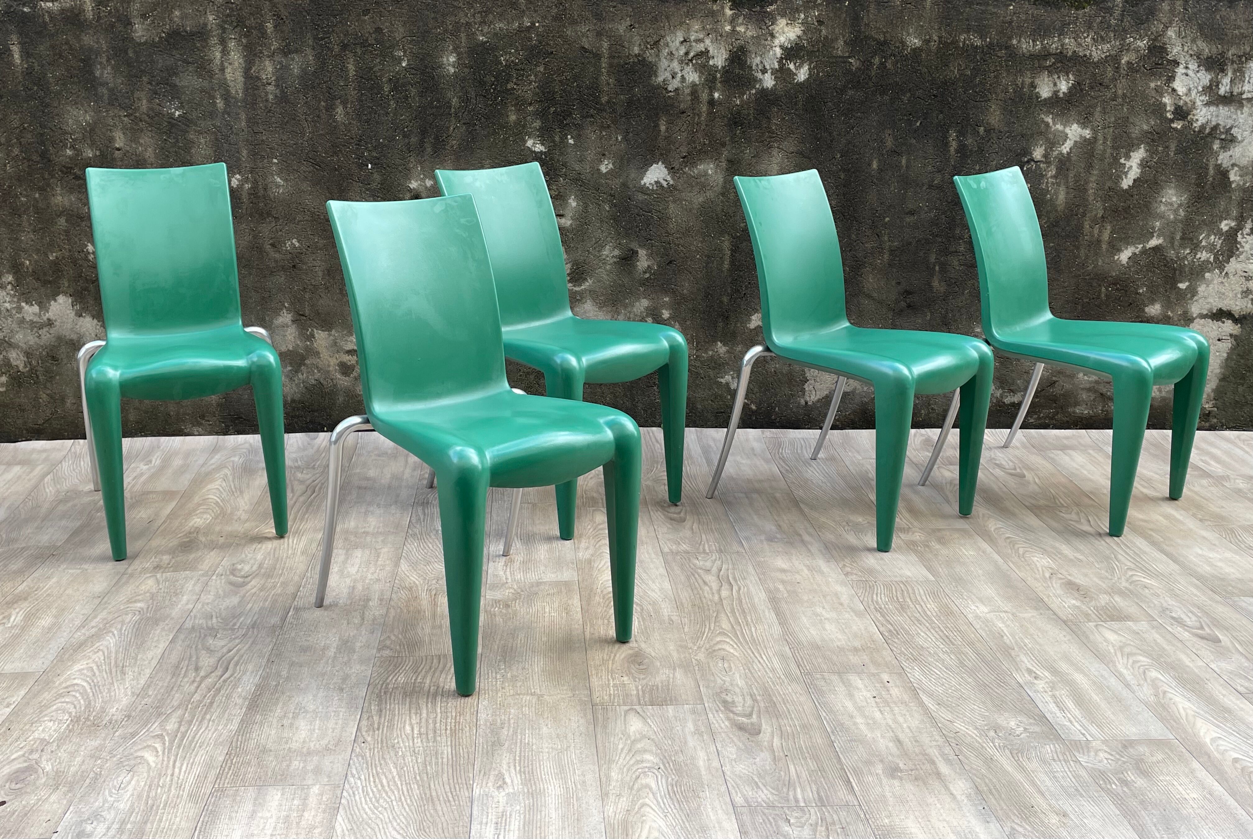 5 Louis 20 chairs by Philippe Starck for Vitra