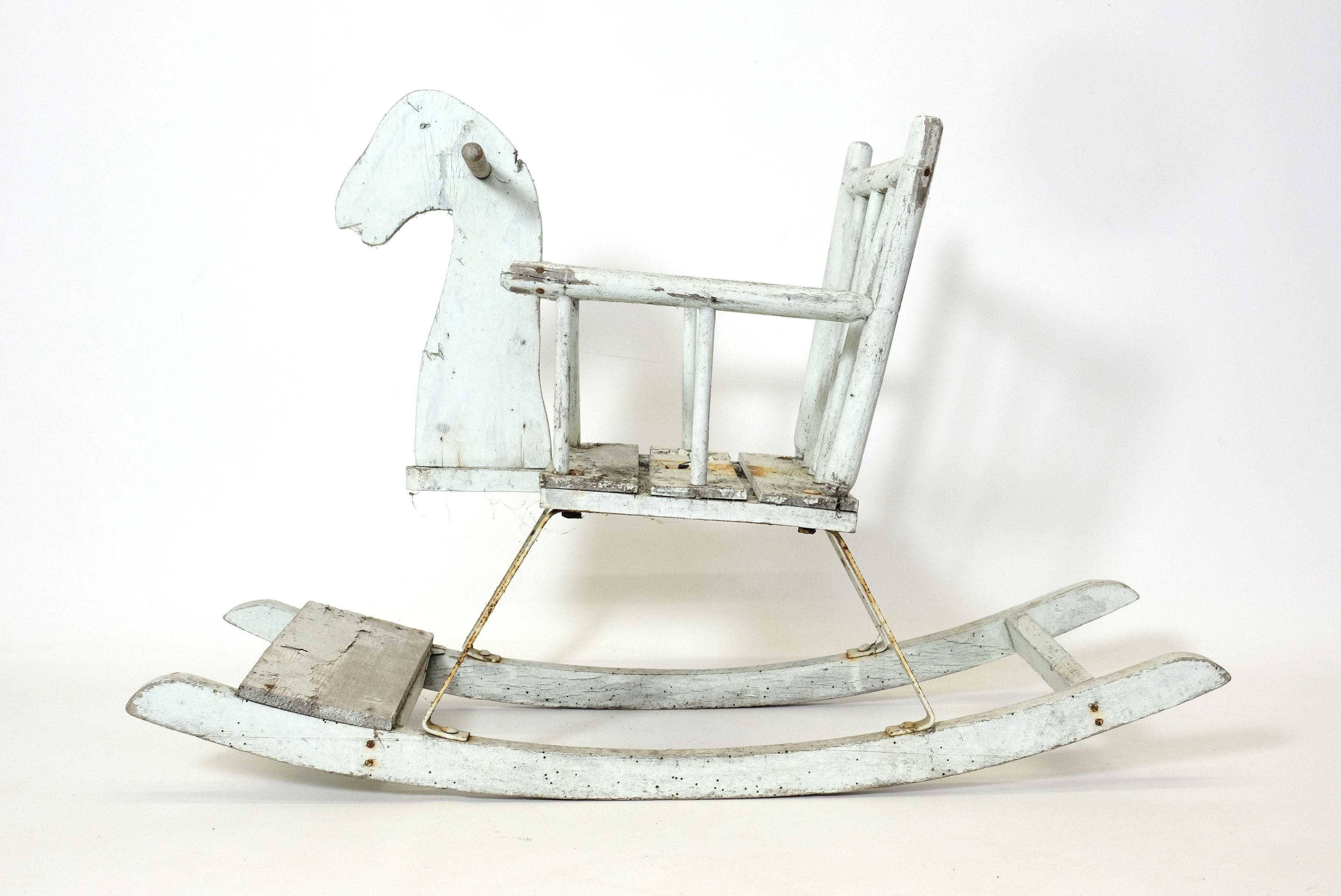 Vintage rocking horse for children