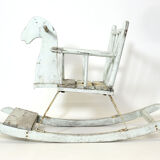 Vintage rocking horse for children