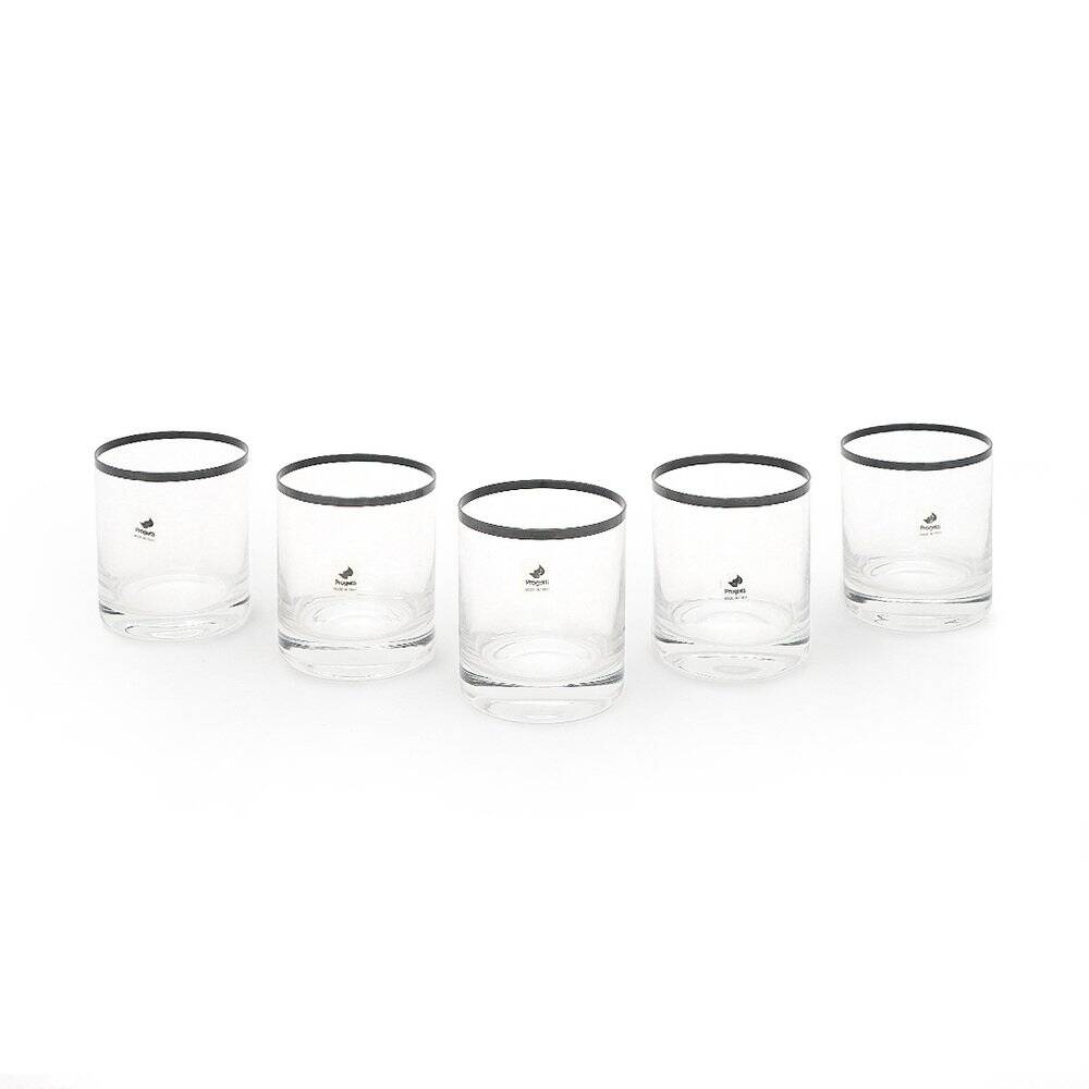 Glasses by Gianfranco Frattini for Progetti, 1970s, set of 4.