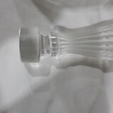 Old glass decanter signed Lalique