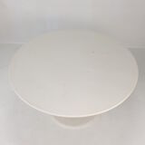 Round marble dining table, 1980's