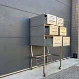 Meuble industriel à tiroirs