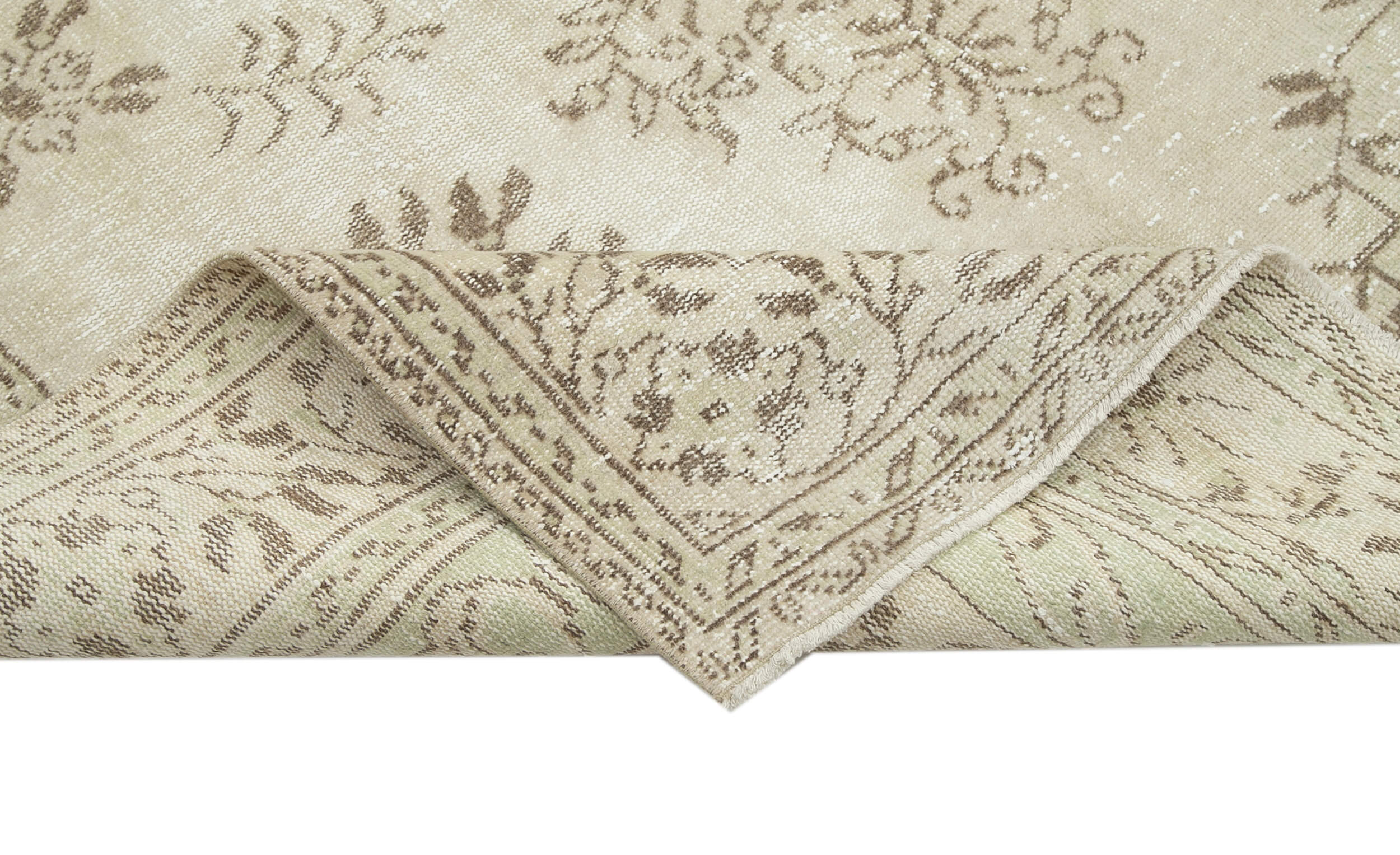 Handmade One-of-a-Kind Oriental Beige Rug 190 cm x 308 cm - 24951