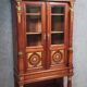 Rare Empire style mahogany and gilt bronze bookcase circa 1880
