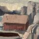 Original Swedish Oil On Canvas – “Seascape” By Gustaf Olsson – Signed – Vintage & Framed – 50 × 30 Cm (19.7" × 11.8")
