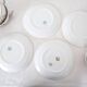 Set of 4 cups and sub-cups Moulin des Loups, vintage