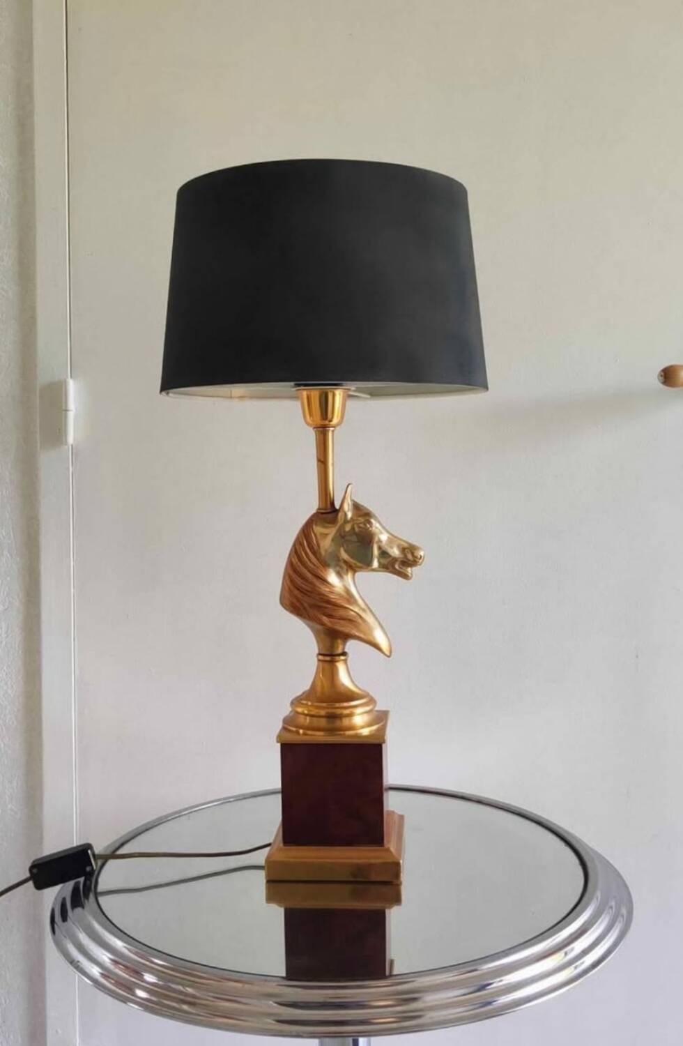 Vintage lamp in the style of Maison Charles
