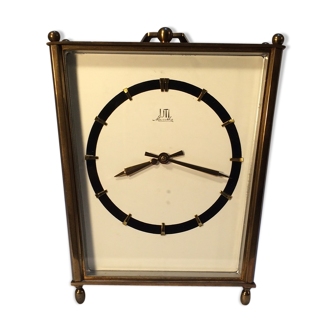 Horloge pendule de table mécanique Uti Mauthe avec carillon années 50